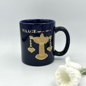 Vintage 1970’s Melco “Waage” Libra Astro Mug 8oz